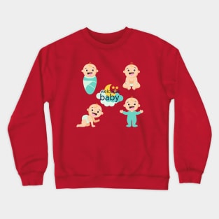 Welcome Baby Crewneck Sweatshirt
